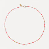 Lamu Necklace Stripes 1 - Watermelon