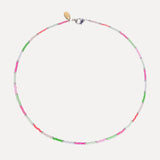 Lamu Child Necklace Stripes 2 - Watermelon