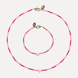 Necklace & Bracelet Set LOVE 1 - Carnival