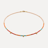 Lamu Necklace Gold Drop 1 - Sahara