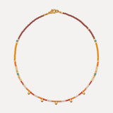 Lamu Necklace Gold Drop 2 - Sahara