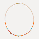 Lamu Necklace Gold Drop 1 - Sahara